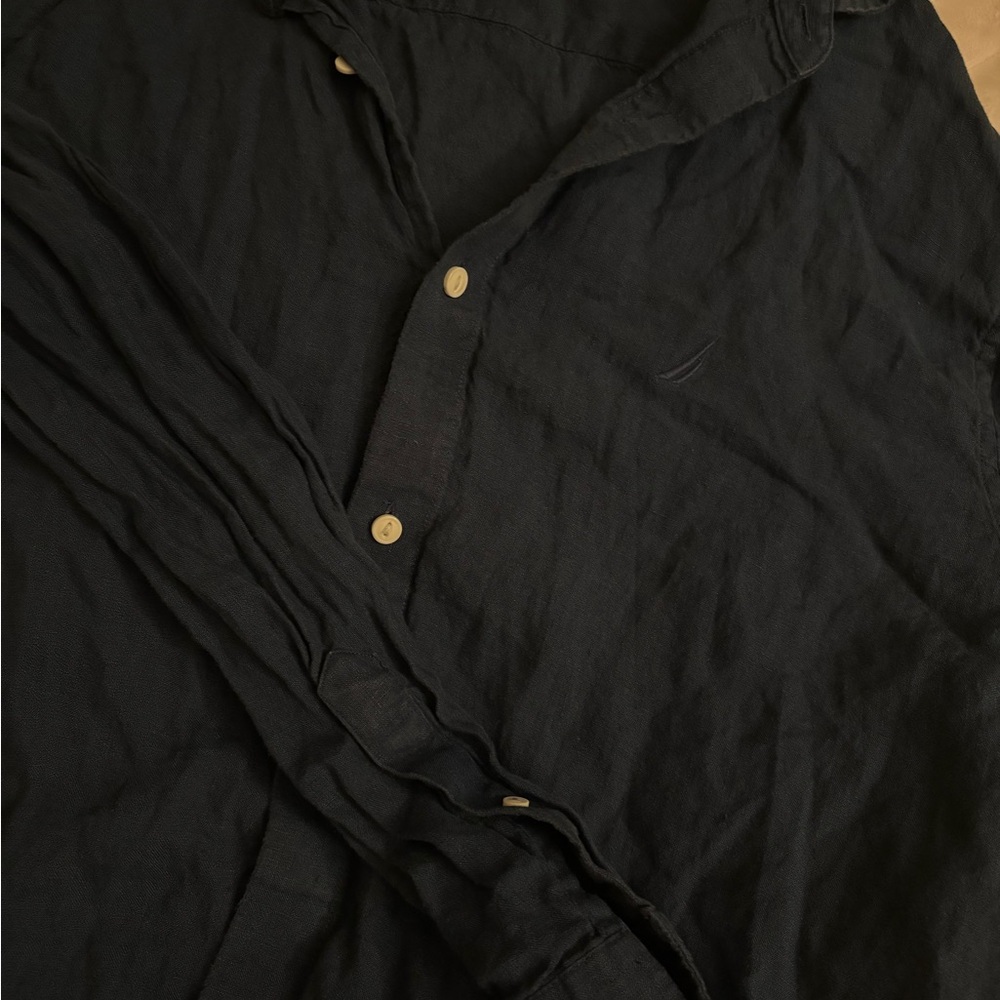 Nautica Navy Blue Shirt